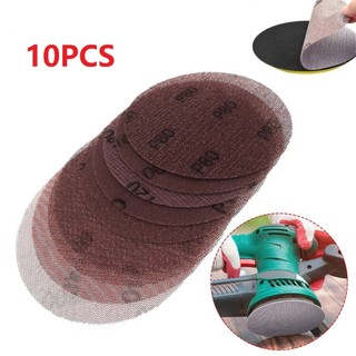 [FUXIN] 10 tờ Đĩa chà nhám lưới 5 Inch Giấy nhám bụi 80 đến 600 Grit