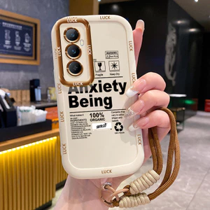 Ốp Lưng Realme C65 Case Chống bụi Với Lanyard