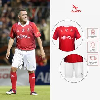 Bộ Bóng Đá Kamito Red Legend 01, Đồ Đá Banh Kamito Manchester Reds VietNam All Stars, Quần Áo Bóng Đ