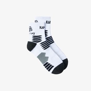 Tất thể thao nam Kamito Galaxy V3, chất liệu cotton, họa tiết sọc đen Sport