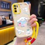 Ốp Lưng OPPO A16 A16s A54s Case Động vật nhỏ Với Lanyard
