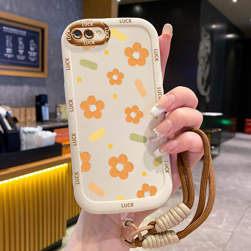 Ốp Lưng Realme C2 C2s OPPO A1K Case siêu đáng yêu Với Lanyard