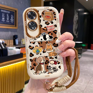Ốp Lưng OPPO A60 4G Case Hoạt hình Với Lanyard