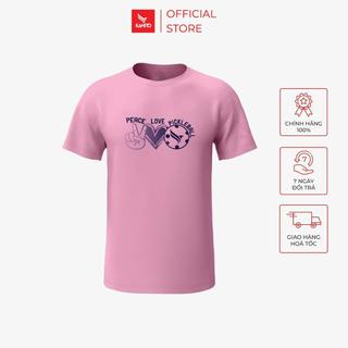 Áo Tshirt Pickleball Kamito Peace Love  - Áo Pickerball Kamito - Đồ thể thao nam / nữ chơi thể thao