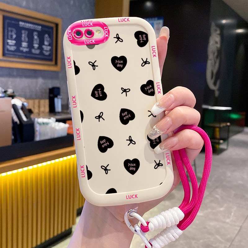 Ốp Lưng Realme C2 C2s OPPO A1K Case Dễ thương Với Lanyard
