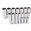 1 Bộ chuyển đổi ổ cắm sâu 3 / 8 inch Đầu cờ lê Ratchet Tool 8-24mm