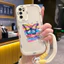 Ốp Lưng OPPO A16 A16s A54s Case Bướm đáng yêu Với Lanyard