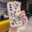 Ốp Lưng Realme C65 Case Vẽ Bướm nhỏ Với Lanyard