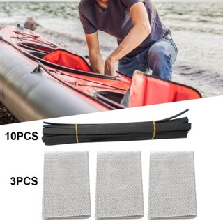 [FUXIN] 10 Que hàn nhựa 23x1cm với 3 lưới sửa chữa cho cản PP để sửa chữa thuyền Kayak