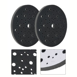 [FUXIN] Miếng đệm giao diện 6 inch 150mm & Miếng bọt biển mềm Đánh bóng chà nhám 70 lỗ