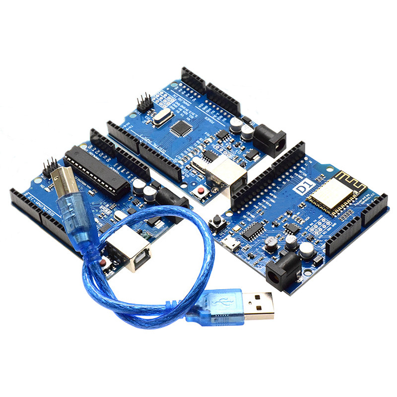 1 Bộ Hộp Chính Thức UNO R3 ATMEGA16U2 / UNO + WiFi R3 MEGA328P Chip ...