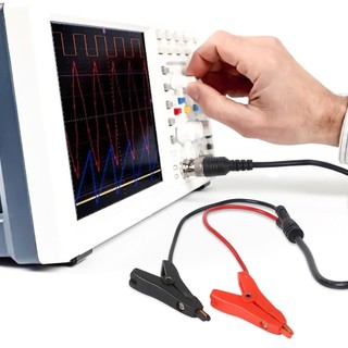 [FUXIN] Dây kiểm tra dao động bằng đồng nguyên chất BNC nữ sang dây kết nối kẹp Kelvin