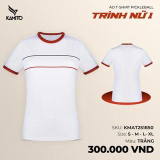 Áo Tshirt Pickleball Trình Nữ 1