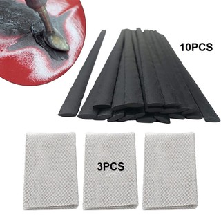 [FUXIN] 10 Que hàn nhựa 23x1cm với 3 lưới sửa chữa cho cản PP để sửa chữa thuyền Kayak
