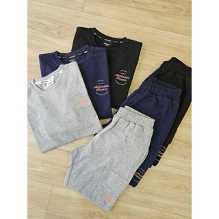 BM2511ST07 - Bộ nỉ cotton 4 chiều Beemon trẻ em nhiều màu cho bé size 120-170