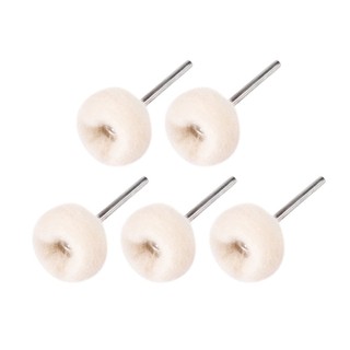 [FUXIN] 5 Chiếc Bàn Chải Đánh Bóng Len 2,35 Mm Hoàn Thiện Bóng Bánh Xe Đánh Bóng Đầu Mài