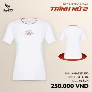 Áo Tshirt Pickleball Trình Nữ 2