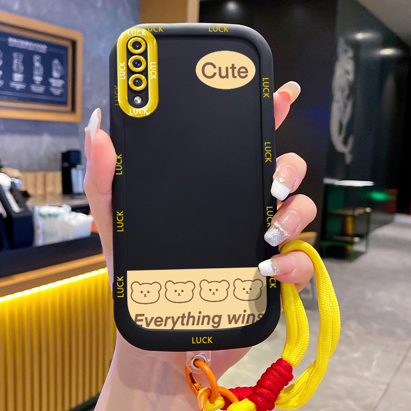 Ốp Lưng Samsung A50 A50s A30s Case Thời trang Với Lanyard