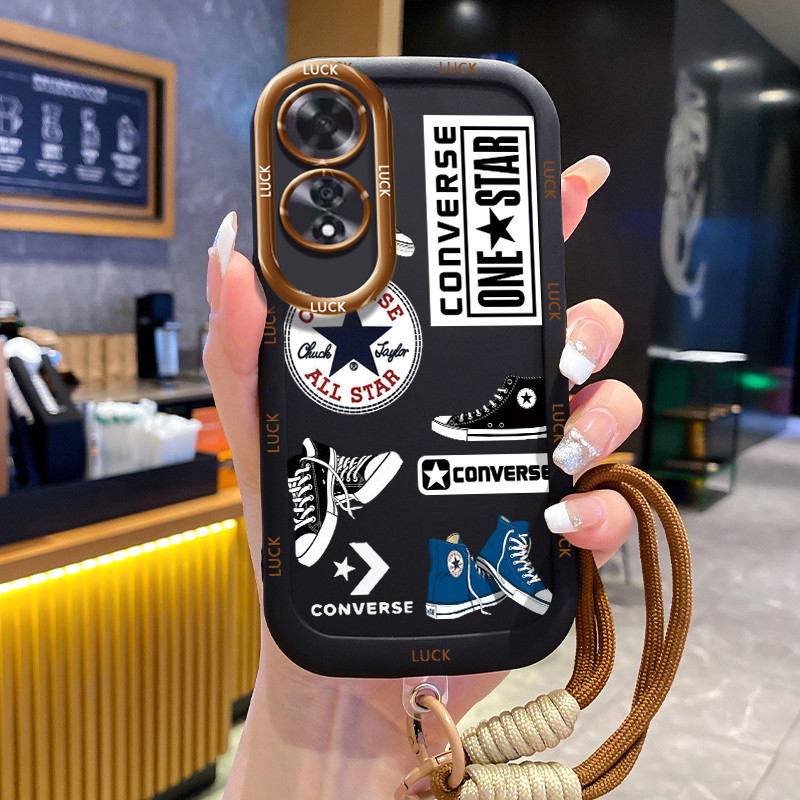 Ốp Lưng OPPO A60 4G Case Mẫu Cá nhân Với Lanyard