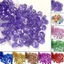 200x Acrylic Nhựa Đá Quý Đá Đá Đá Bàn Phân Tán Bình Cá Trang Trí