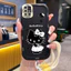 Ốp Lưng Samsung A51 M40s Case Mèo đáng yêu Với Lanyard