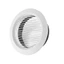 Lỗ thông gió tường có thể điều chỉnh tròn 75-200mm Vỏ thông gió ABS
