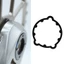 Chainring Offset Spacer Shim 2mm cho 3-Bolt Cranks Bánh đà Gasket Crank Spacer