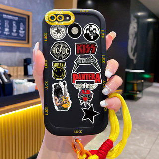 Ốp Lưng OPPO A5 A3s A12E Realme C1 Case Tính cách Với Lanyard