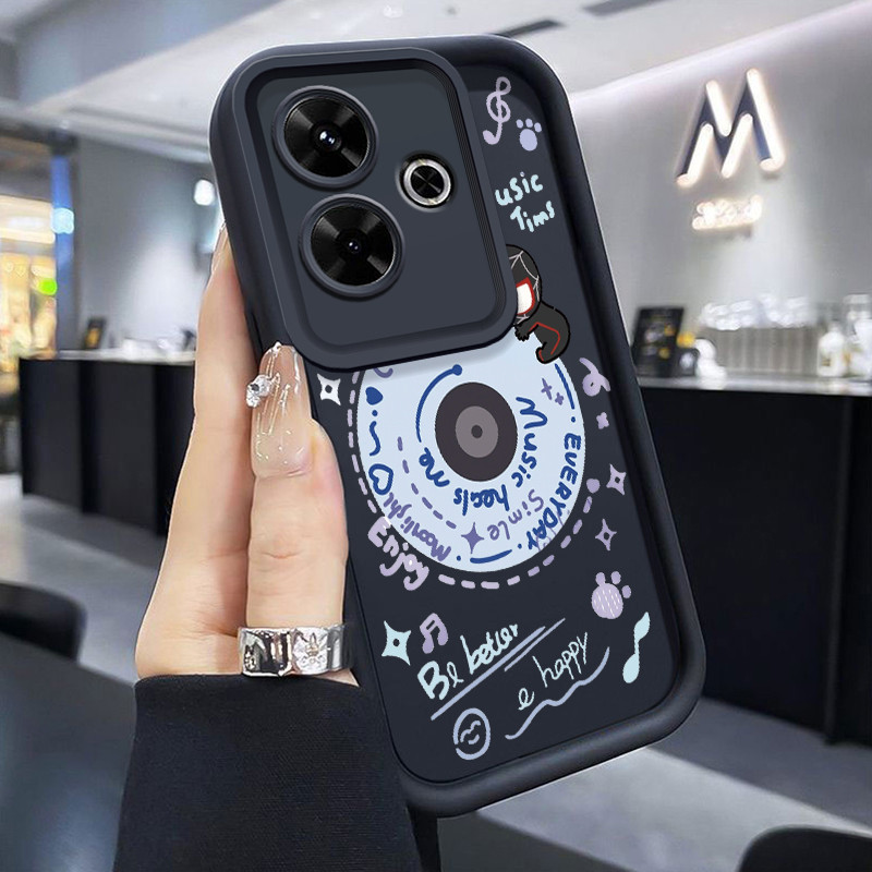 Ốp Lưng Xiaomi Redmi 13 4G 13 5G 13C POCO C65 M6 4G M6 Plus 5G Case Vỏ mềm