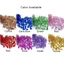 Nhựa Acrylic Trong Suốt StFor ONE Ice Rocks Bàn rải rác Confetti Bình Chất độn