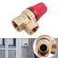Van an toàn bằng đồng thau màng áp suất 1 / 2 Inch 3 thanh đến 6 thanh Van thoát nước
