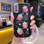 Ốp Lưng Samsung A50 A50s A30s Case Dâu tây nhỏ Với Lanyard