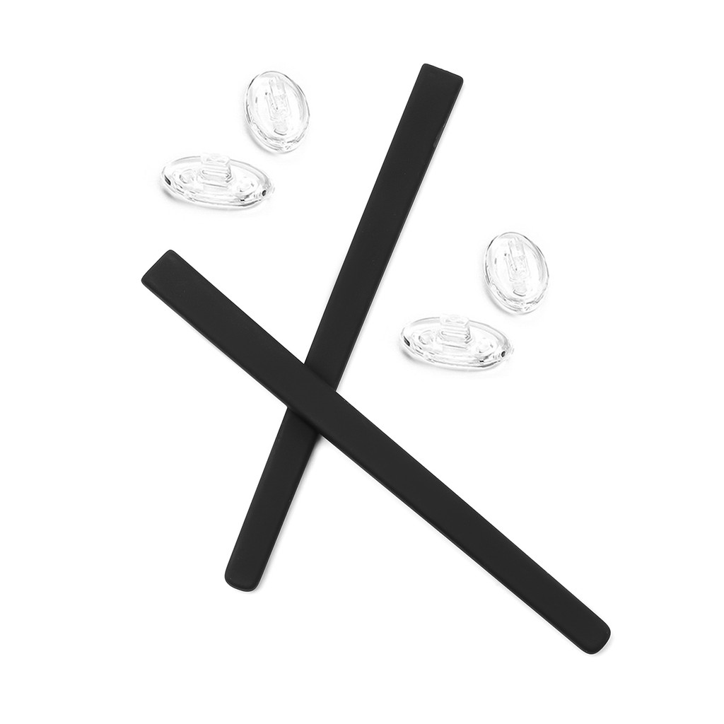 Bộ cao su chống trượt Tất tai Miếng đệm mũi thay thế cho tấm kim loại Oakley Ti OX5153 Kính mắt, Đầu thay thế silicon mềm Đầu kẹp tai 100% Perfect Fit