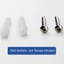 Giá đỡ đầu vòi hoa sen treo tường có thể điều chỉnh bằng Chrome Giá đỡ ABS