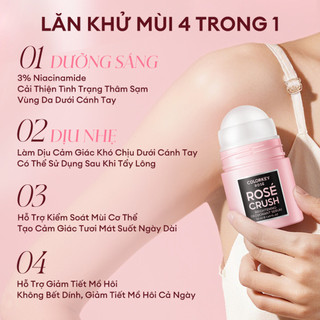 Lăn Khử Mùi COLORKEY Hỗ Trợ Dưỡng Sáng Và Ngăn Mồ Hôi, Khử Mùi Vùng Da Dưới Cánh Tay 50ml