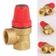 Van an toàn bằng đồng thau màng áp suất 1 / 2 Inch 3 thanh đến 6 thanh Van thoát nước