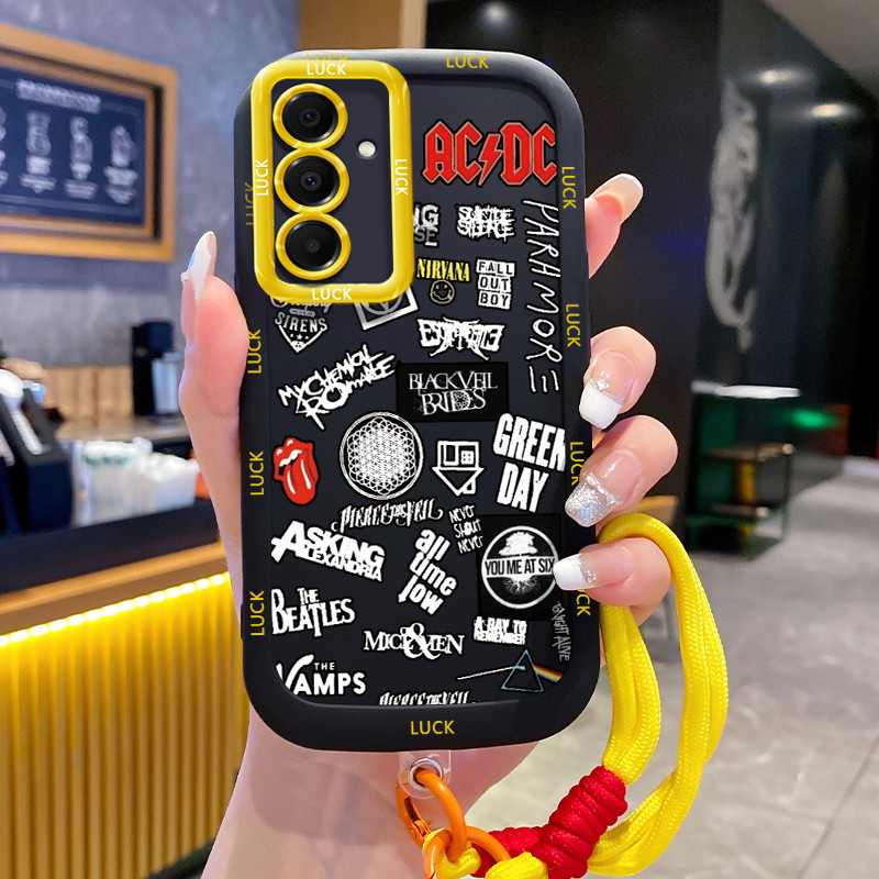 Ốp Lưng Samsung A16 4G A16 5G A15 4G A15 5G A14 5G A14 4G A24 A25 5G A34 5G A54 5G A35 5G Case Chống ngã Với Lanyard