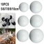 Đảng 10 Bóng xốp rắn Polystyrene Bóng tròn Cây trắng 50-100mm