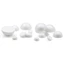 1X Xốp Bán Cầu Xốp Tròn Trống Bóng Xốp Polystyrene