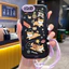 Ốp Lưng OPPO A7 A5s A12 A12s A11K Case Chó Dễ thương Với Lanyard