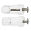 2X Nắp Bồn Cầu Cố Định Bu Lông Thép Không Gỉ Nylon Mở Rộng Đai Ốc Vít Phụ Kiện