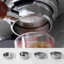 1 Cốc 2 Cốc Bộ Phận Thay Thế Giỏ Lọc Cà Phê Áp Lực Bằng Thép Không Gỉ