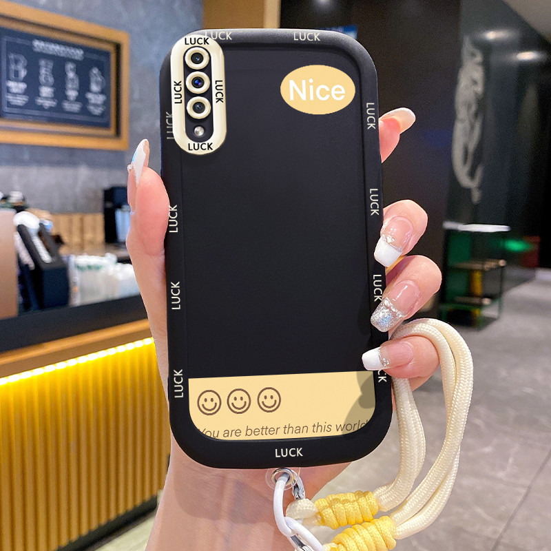 Ốp Lưng Samsung A50 A50s A30s Case Thời trang Với Lanyard