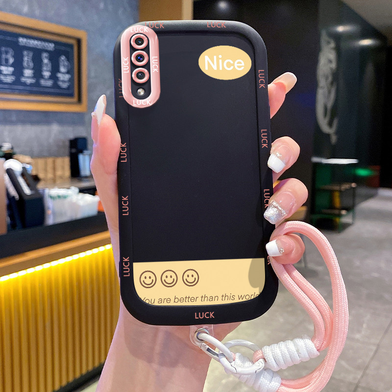 Ốp Lưng Samsung A50 A50s A30s Case Thời trang Với Lanyard