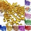 Nhựa Acrylic Trong Suốt StFor ONE Ice Rocks Bàn rải rác Confetti Bình Chất độn