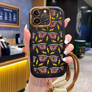 Ốp Lưng iPhone 11 11 Pro 11 Pro Max 12 12 Pro 12 Pro Max 13 13 Pro 13 Pro Max Case Hoạt hình Với Lanyard