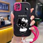 Ốp Lưng Samsung A51 M40s Case Mèo đáng yêu Với Lanyard