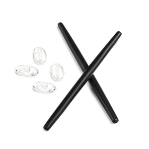 Bộ cao su chống trượt Tất tai Miếng đệm mũi thay thế cho kính mắt Oakley Rhinochaser OX3111, Đầu thay thế silicon mềm Đầu kẹp tai 100% Perfect Fit