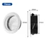 Lỗ thông gió tường có thể điều chỉnh tròn 75-200mm Vỏ thông gió ABS
