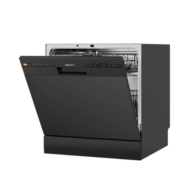 Máy rửa bát thông minh COMFEE CDW-10F60TB 12 bộ – Sấy khí nóng AI Heat Dry, Diệt khuẩn UV